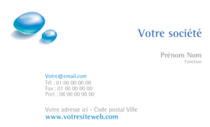 Carte de visite - Ref CV-A2273