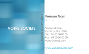 Carte de visite - Ref CV-A9747