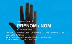 Carte de visite - Ref CV-A10423