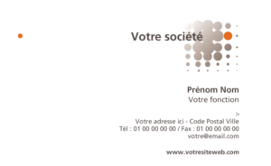 Carte de visite - Ref CV-A9841