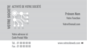 Carte de visite - Ref CV-A1498