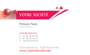 Carte de visite - Ref CV-A2269