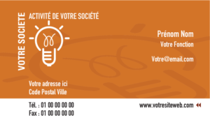 Carte de visite - Ref CV-A1514