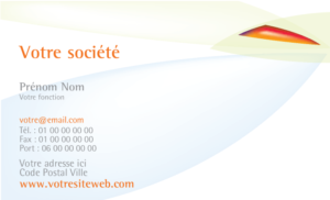 Carte de visite - Ref CV-A9674
