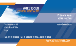 Carte de visite - Ref CV-A1937