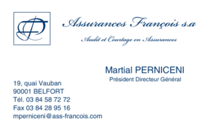 Carte de visite - Ref CV-A9182