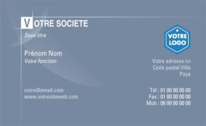Carte de visite - Ref CV-A6638