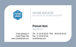 Carte de visite - Ref CV-A6649