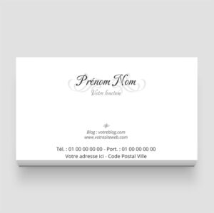 Carte de visite - Ref CV-A696