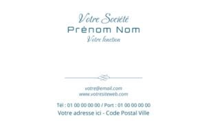 Carte de visite - Ref CV-A699