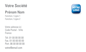 Carte de visite - Ref CV-A10265