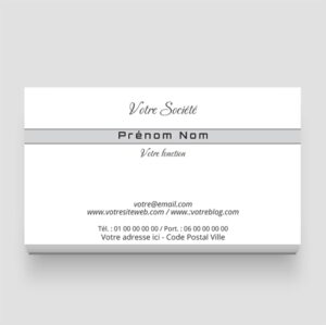 Carte de visite - Ref CV-A701