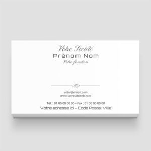 Carte de visite - Ref CV-A709