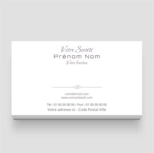 Carte de visite - Ref CV-A710