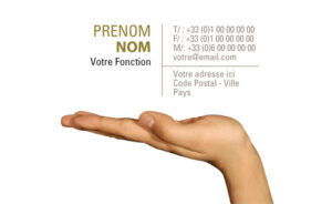 Carte de visite - Ref CV-A8449
