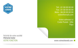 Carte de visite - Ref CV-A8475