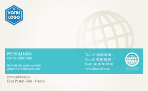 Carte de visite - Ref CV-A8496