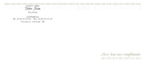 Carte de correspondance - Ref CV-F87