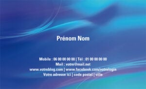 Carte de visite - Ref CV-A9191