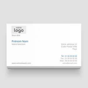 Carte de visite - Ref CV-A9403
