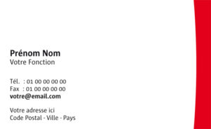 Carte de visite - Ref CV-A9752