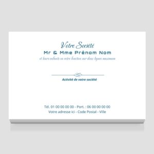 Carte de visite grand format - Ref CV-D9950