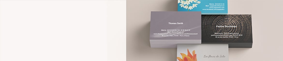 Cartes de visite gratuites