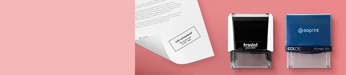Tampons encreurs 1 à 3 lignes