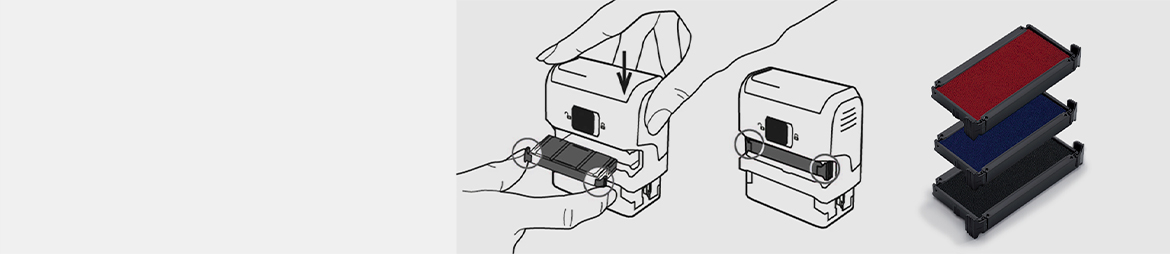 Cassette d'encrage