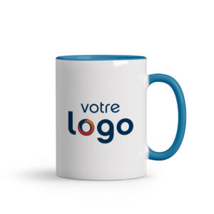 Mug céramique personnalisé - Bleu