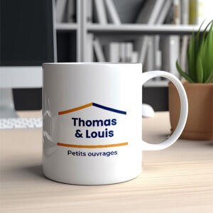 Mug Céramique personnalisé - Blanc – Image 2