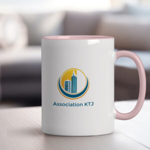 Mug céramique personnalisé - Rose – Image 2