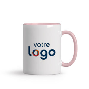 Mug céramique personnalisé - Rose