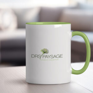 Mug céramique personnalisé - Vert – Image 2