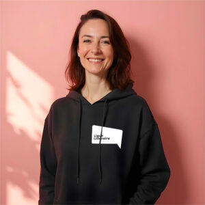 Sweat-shirt à capuche mixte Roly® - Noir