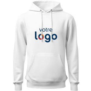 Sweat-shirt à capuche mixte Roly® - Blanc – Image 2