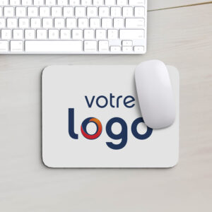 Tapis de souris rectangulaire - Votre logo <br> <strong>  23,4 x 19,1 cm </strong> – Image 2