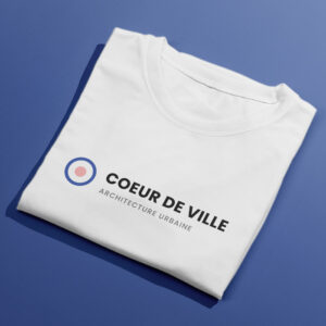 T-shirt mixte Roly® – Blanc – Image 3