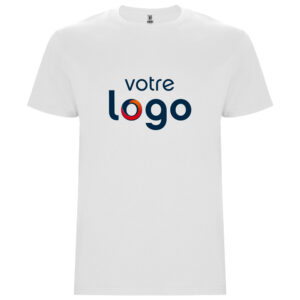 T-shirt mixte Roly® – Blanc – Image 2