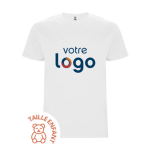 T-shirt enfant mixte Roly® – Blanc