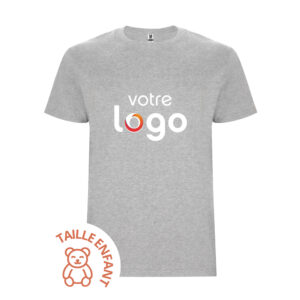 T-shirt enfant mixte Roly® – Gris