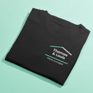 T-shirt mixte Roly® – Noir – Image 2