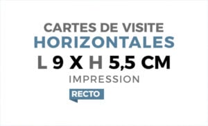 Format horizontal - Recto - Ref CV-A4057