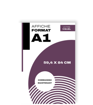 Affiche A1 (59,4 × 84 cm) - Ref AFA1