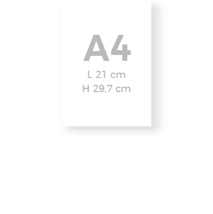 Affiche A4 (21 × 29,7 cm) - Ref AFA4