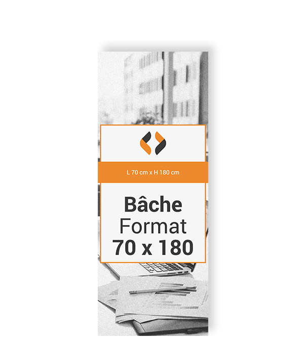 Bâche 70x180 - Ref BA70180
