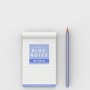 Bloc notes 50 feuillets - Ref BN-B