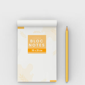 Bloc notes 50 feuillets - Ref BN-C