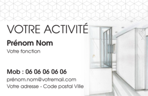 Carte de visite Architecte CV-B15224