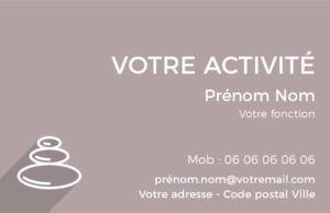 Carte de visite Beauté CV-B15236